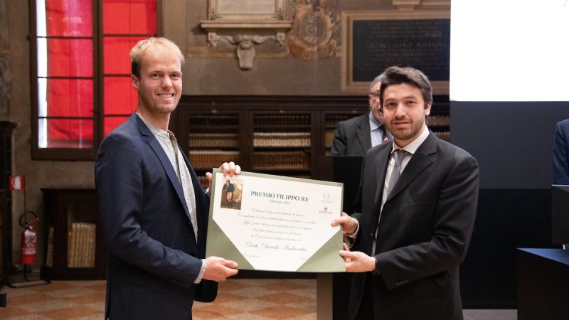 Premio Filippo Re, Davide Andreatta vince la quarta edizione