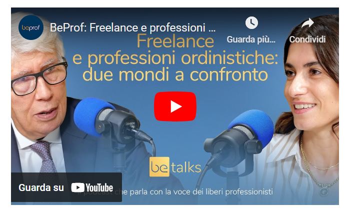 BeTalks: Freelance e professioni ordinistiche, due mondi a confronto