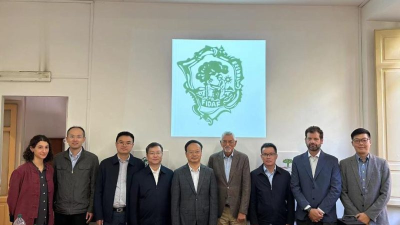 La FIDAF riceve una delegazione del Distretto di Jinshan (Shangai)