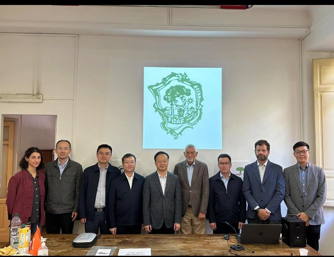 La FIDAF riceve una delegazione del Distretto di Jinshan (Shangai)